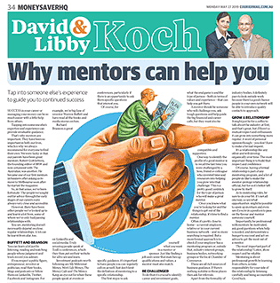 How mentors can help improve your career and your finances