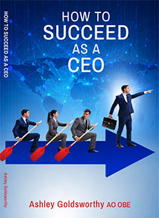 Book by Ashley Goldsworthy: How to Succeed as a CEO